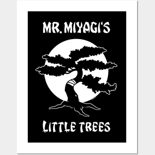 Mr. Miyagi's Little Trees Posters and Art